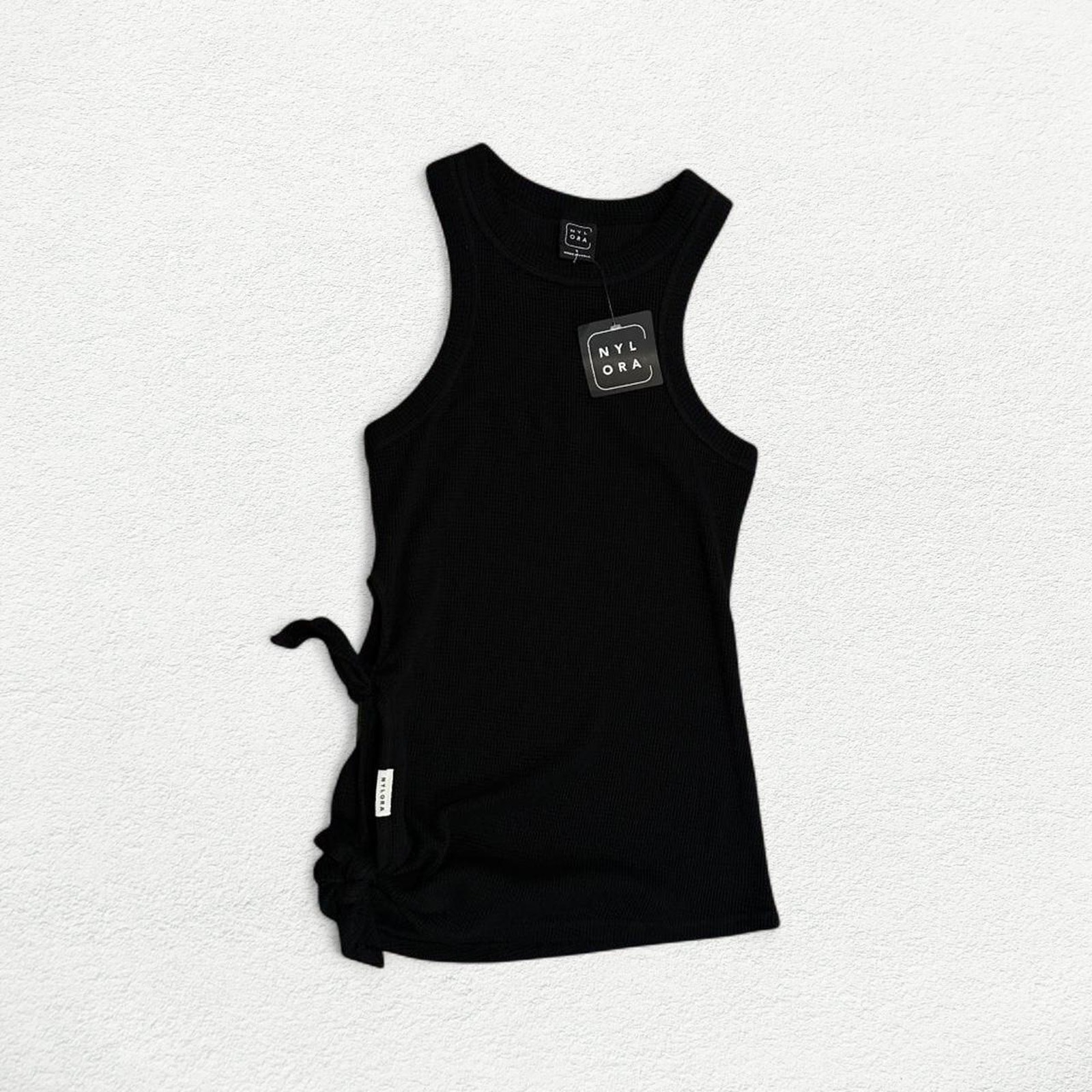 Nylora Gabriel Tank Top In Black — image 8 of 8